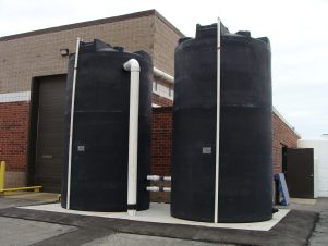 Reclaimed Rain & Rinsewater Storage Tanks
